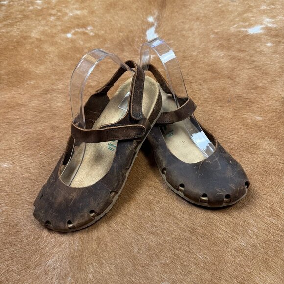 BioNatura Leather Mary Jane, Clogs, Flats Size 7.5 (EU 38) – Made in Italy - Picture 6 of 7